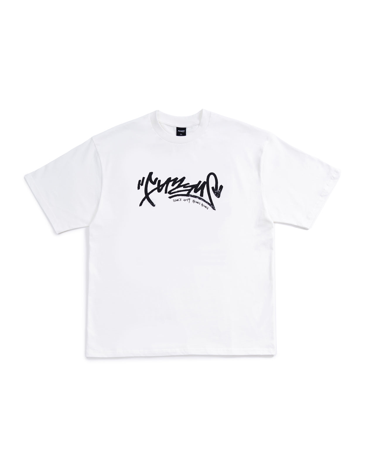Boat Cat Oversized Graphic Tee - WHITE