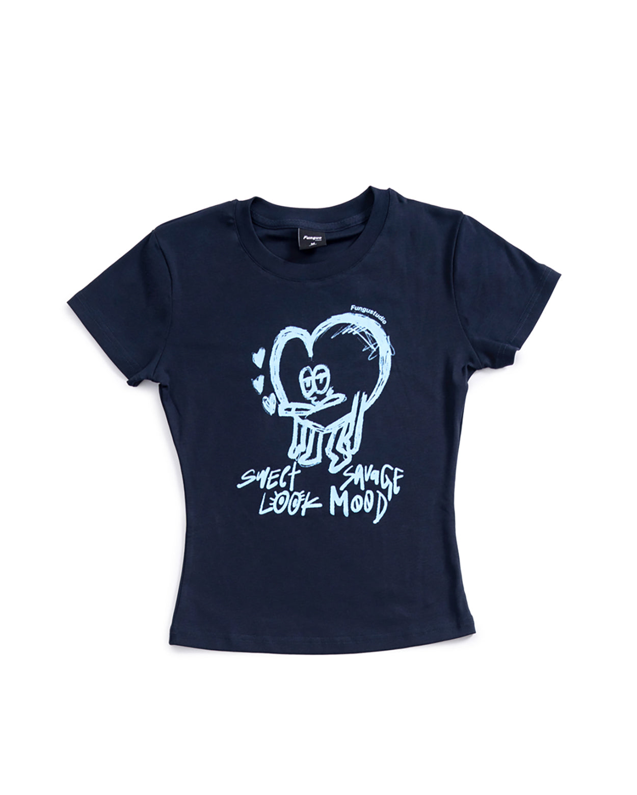 Sweet&Savage Baby Graphic Tee - NAVY (BLUE PRINT)
