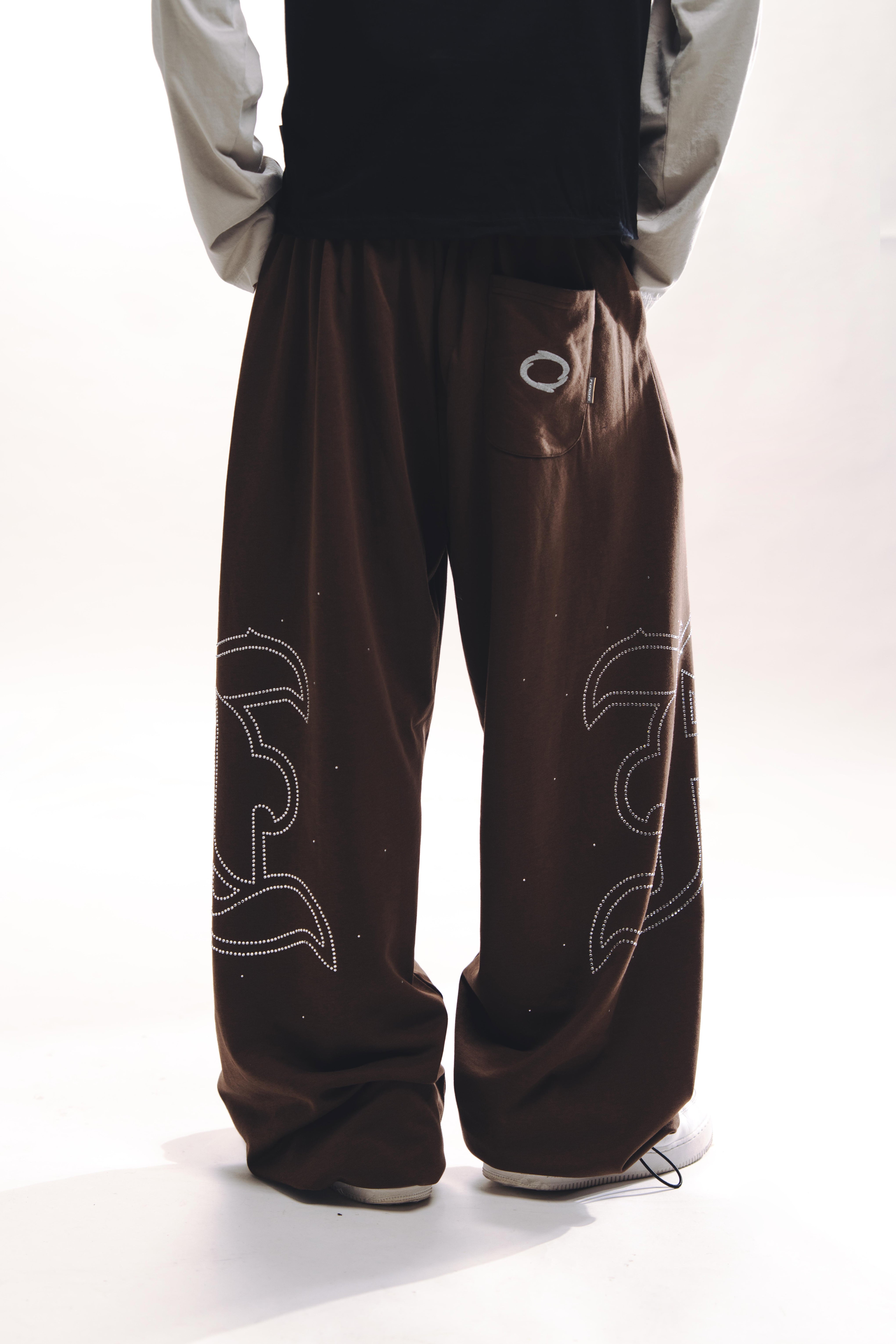 COTTON TROUSERS 2026 BROWN