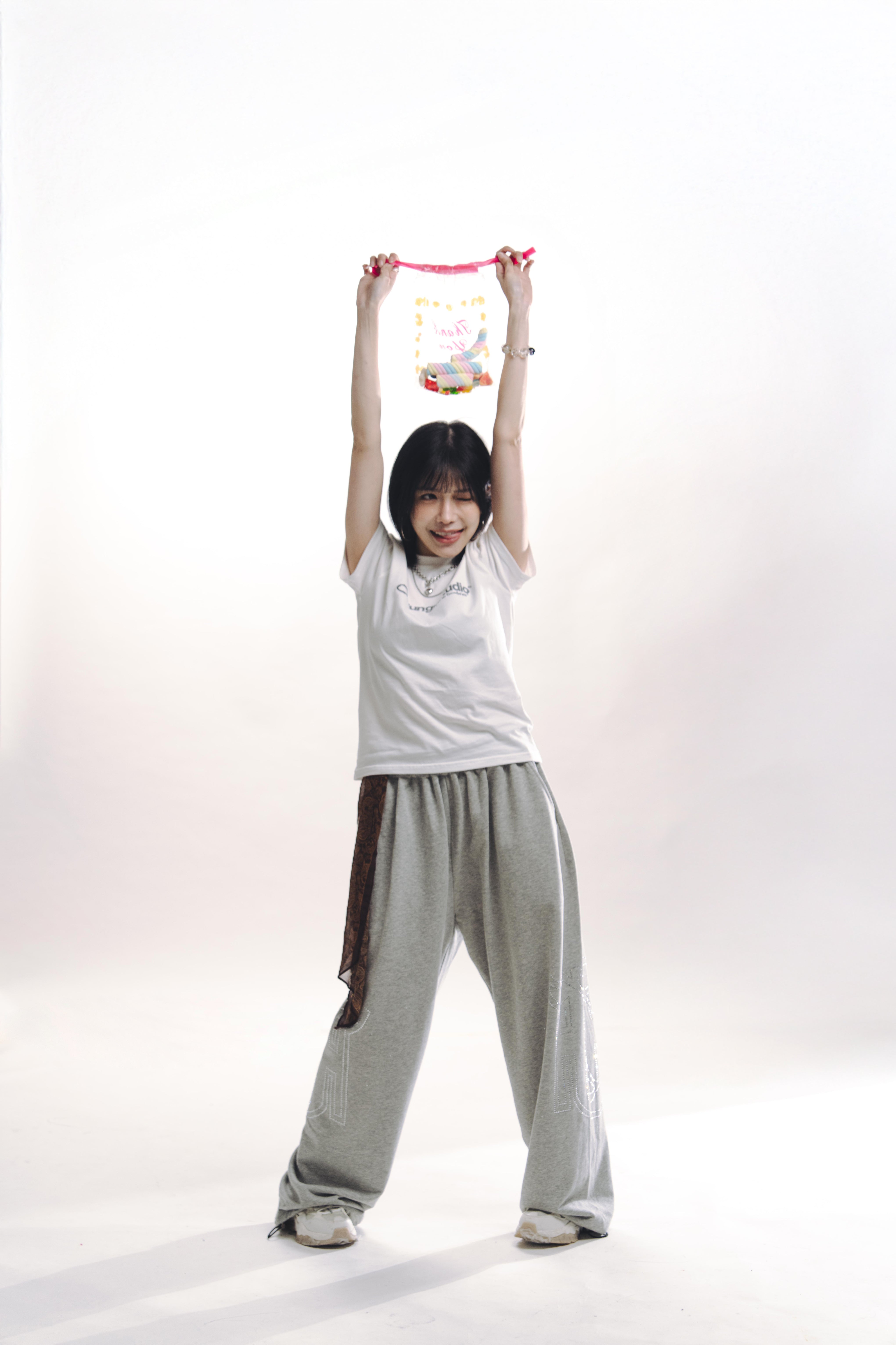 COTTON TROUSERS 2026 GREY