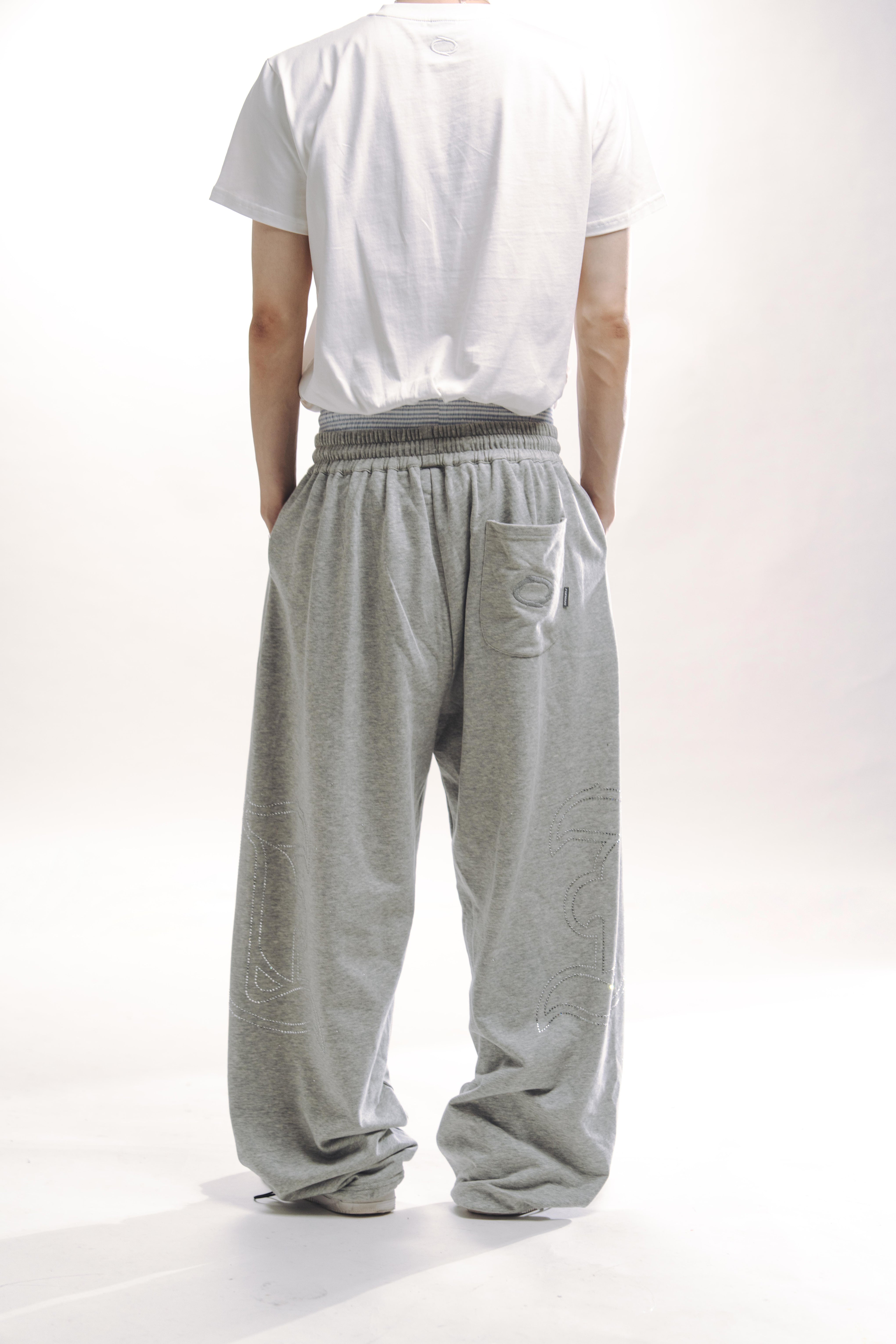 COTTON TROUSERS 2026 GREY