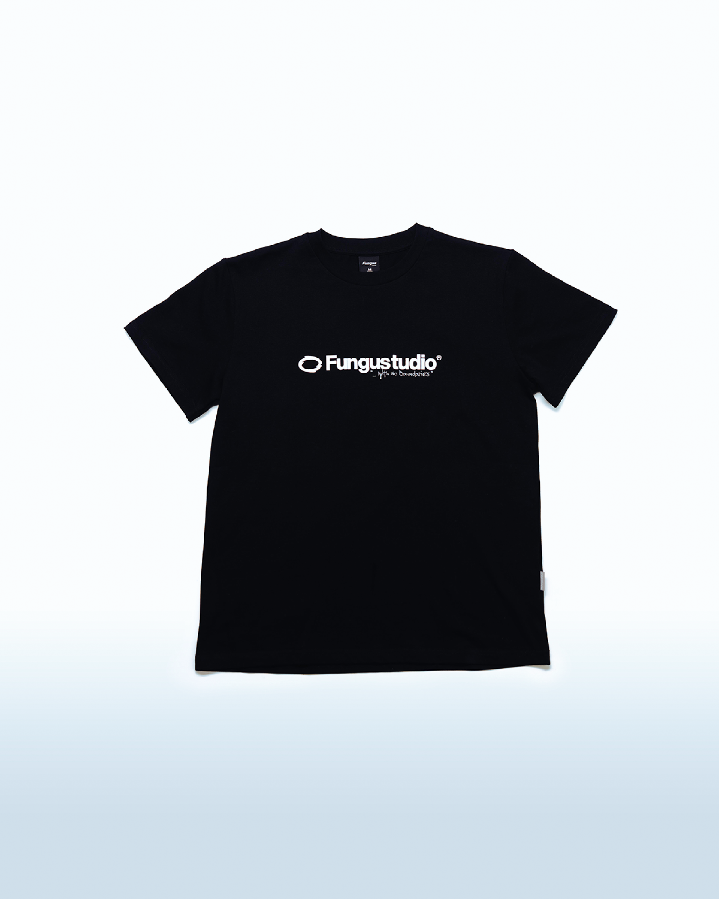 "Fungustudio" Baby Tee 2.0 (B02) - Black
